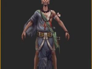 low poly 3d characters 3D Model