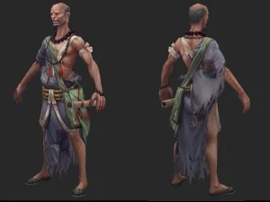 low poly 3d characters 3D Model