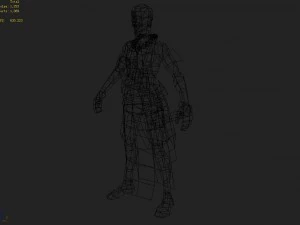 low poly 3d characters 3D Model