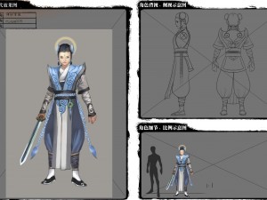 low poly 3d characters-swords apprentice 3D Модель