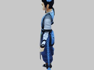 low poly 3d characters-swords apprentice Model 3D