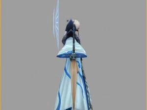 low poly 3d characters- taiyi real people 3D Model
