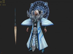 low poly 3d characters- taiyi real people Model 3D