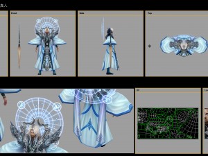 low poly 3d characters- taiyi real people Model 3D