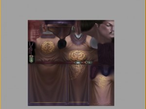 low poly 3d characters-tang taizong 3D 模型
