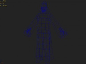 low poly 3d characters-tang taizong 3D 模型