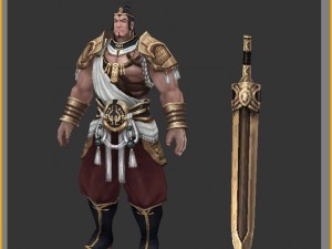 low poly 3d characters-day soldier 01 3D Model