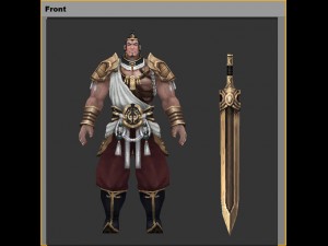 low poly 3d characters-day soldier 01 3D Model