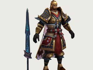 low poly 3d characters-day soldier 02 3D-Modell