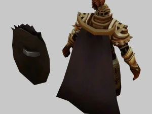 low poly 3d characters-day soldier 03 3D Model