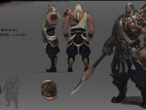 low poly 3d characters-day soldier 12 3Dモデル