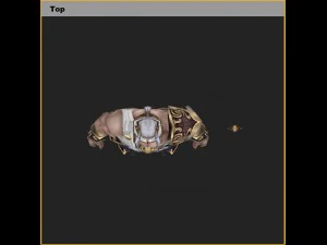 low poly 3d characters-day soldier 12 3D Model