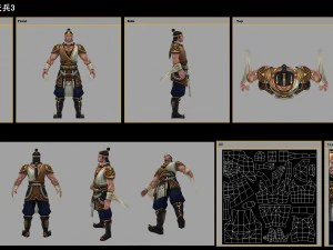 low poly 3d characters-day soldier 13 3D Model