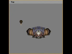 low poly 3d characters-headsman 21 3D Model