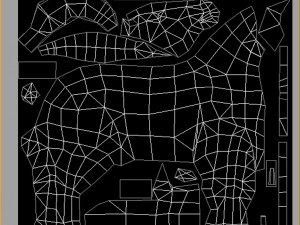 low poly 3d characters- tiangong military horse 08 3D Model