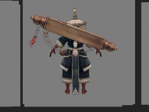 low poly 3d characters-toast air 3D 모델