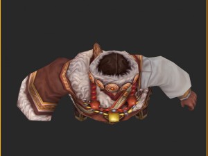 low poly 3d characters-tibetan ambassador Modelo 3D