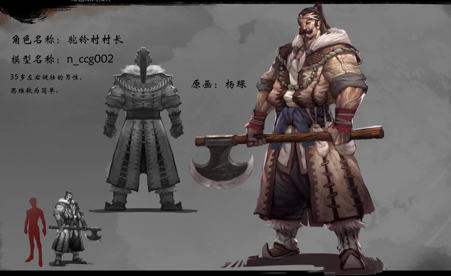 low poly 3d characters- villagers in tuoling village 3D Model .c4d .max .obj .3ds .fbx .stl .blend
