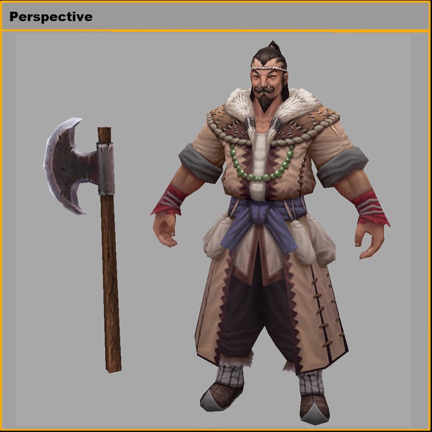 Low poly 3D characters- Villagers in Tuoling Village 3D ...
