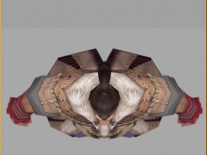 low poly 3d characters- villagers in tuoling village 3D मॉडल