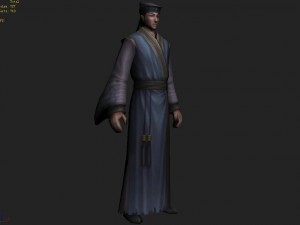 low poly 3d characters-wang sheng 3D-Modell
