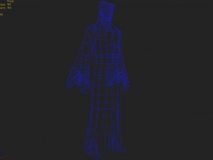 low poly 3d characters-wang sheng 3D-Modell