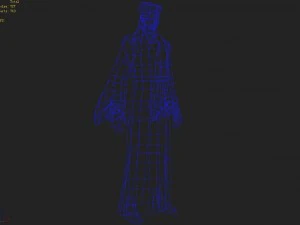 low poly 3d characters-wang sheng 3D Model