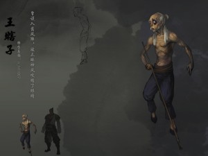 low poly 3d characters-king blind 3Dモデル