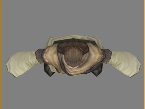 low poly 3d characters-wang mingcao 3D Model