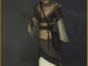 low poly 3d characters-wang mingcao 3D Model