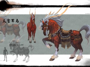 low poly 3d characters-the king of horses 3D मॉडल