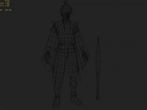 low poly 3d characters- apprenticeship Modelo 3D