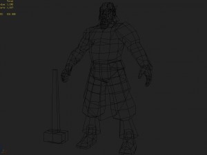 low poly 3d characters - businessman 3D Model