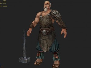 low poly 3d characters - businessman 3D Model