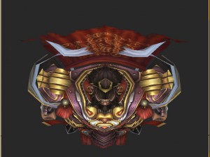 low poly 3d characters-wu quxing 3D Model