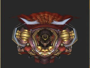 low poly 3d characters-wu quxing 3D Model