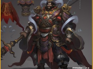 low poly 3d characters-wu quxing 3D Model