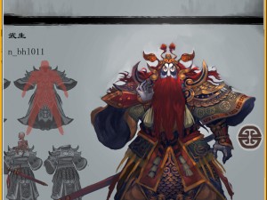 low poly 3d characters-wu sheng 3D Model