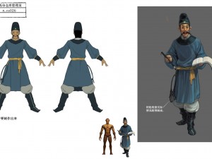 low poly 3d characters - west warehouse manager 3D Model