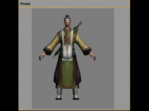 low poly 3d characters-pilgrim 2 3D Модель