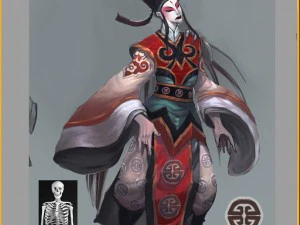 low poly 3d characters-xiao sheng 3D Model