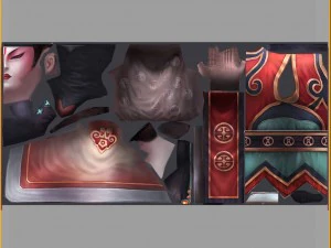 low poly 3d characters-xiao sheng 3D Model