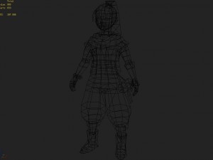 low poly 3d characters-small fish Modèle 3D