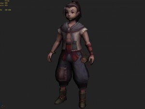 low poly 3d characters-small fish Modèle 3D