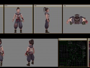low poly 3d characters-small fish Modèle 3D