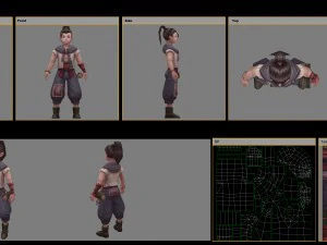low poly 3d characters-small fish 3D Model