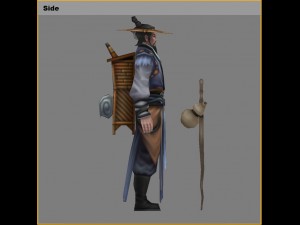 low poly 3d characters-virtual summer 3D Model