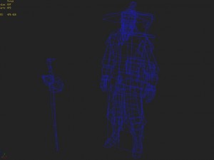 low poly 3d characters-virtual summer 3D Model