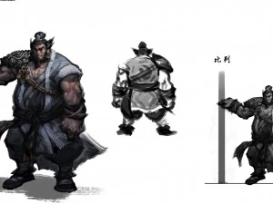 低ポリ 3D キャラクター - 紳士 3Dモデル