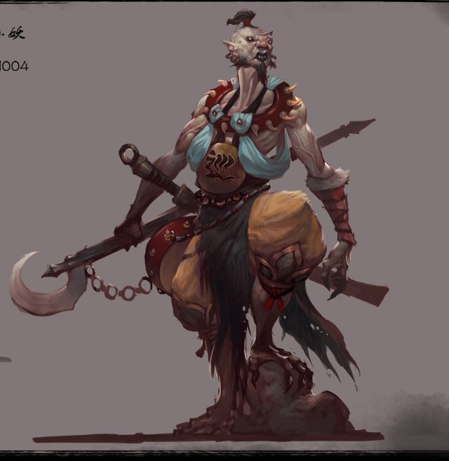 low poly 3d characters - patrol demon Modello 3D .c4d .max .obj .3ds .fbx .stl .blend 
